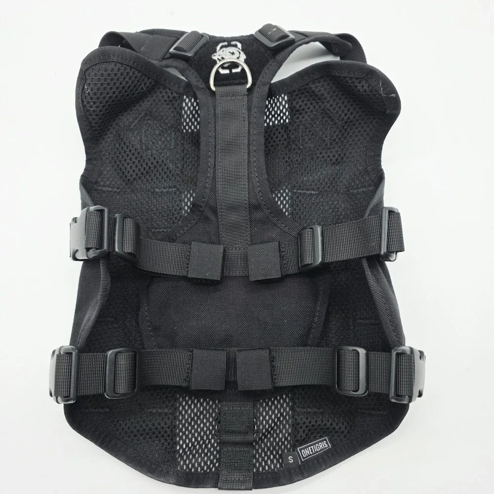 OneTigris Small Dog Harness No Pull Mesh Breathable Tactical Vest with Handles